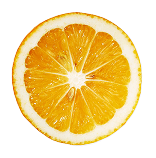 Floating lemon icon on the left